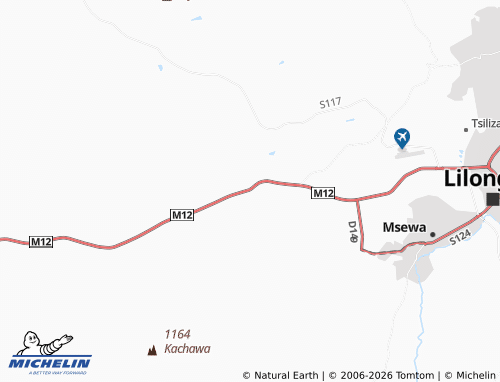 MICHELIN Chamanga map - ViaMichelin