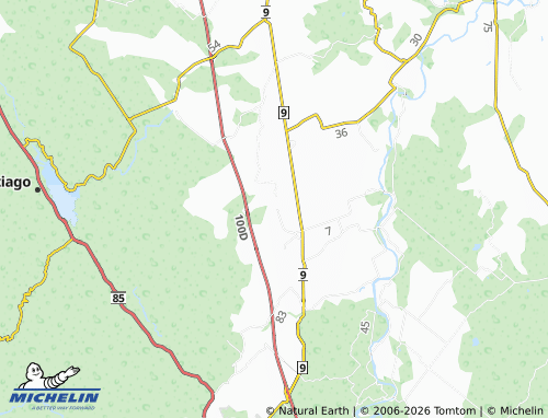 MICHELIN Los Cerritos map - ViaMichelin
