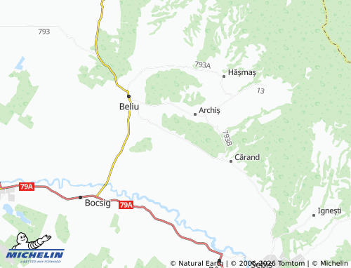 Mappa MICHELIN Seliștea - ViaMichelin