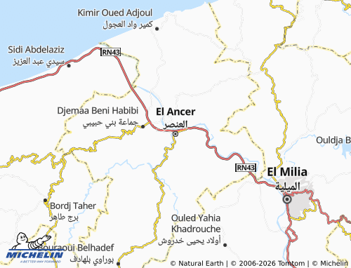 Mappa MICHELIN al-Onsur - ViaMichelin