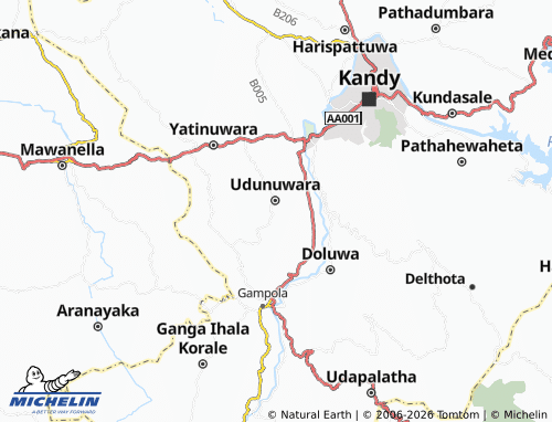 Mapa MICHELIN Eladetta West - ViaMichelin