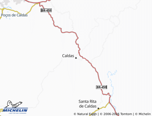 Mapa MICHELIN Caldas - ViaMichelin
