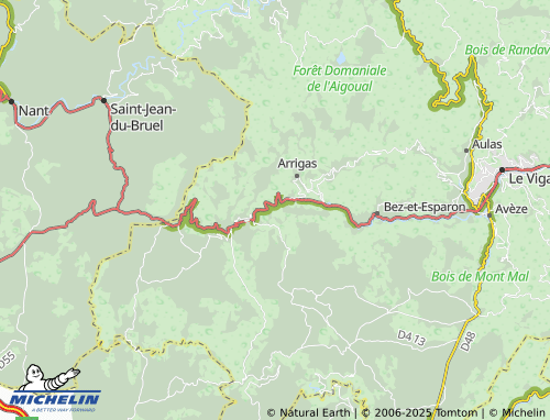 MICHELIN Estelle map - ViaMichelin