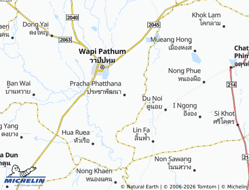 Mapa MICHELIN Pracha Phatthana - ViaMichelin