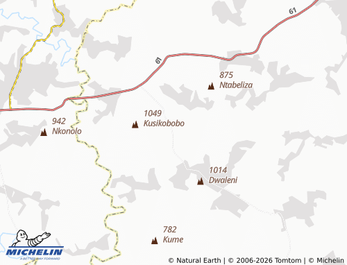 MICHELIN-Landkarte eNtilini - ViaMichelin
