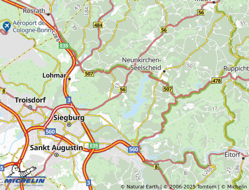 Mapa MICHELIN Braschoß - ViaMichelin