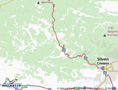 MICHELIN Byala map - ViaMichelin