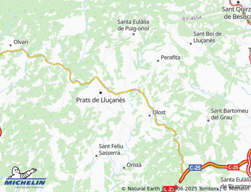 MICHELIN Santa Creu de Joglars map - ViaMichelin