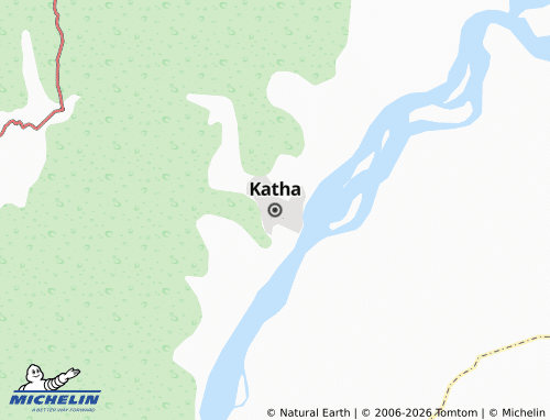 Mappa MICHELIN Katha - ViaMichelin