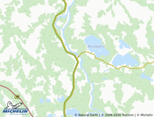 MICHELIN-Landkarte Köngäs - ViaMichelin