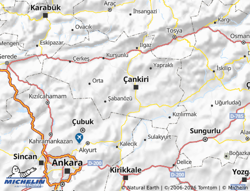 Carte MICHELIN Eldivan - ViaMichelin