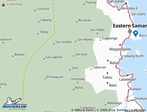 MICHELIN San Jose map - ViaMichelin