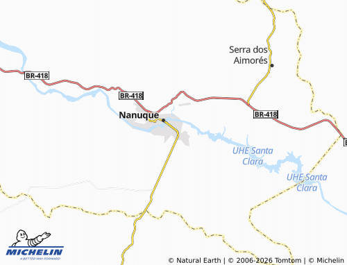 Mappa MICHELIN Nak Nuk - ViaMichelin