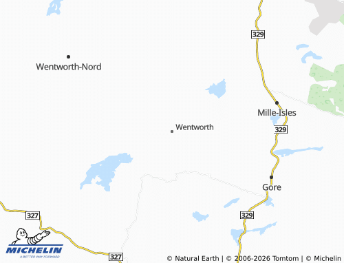 Kaart MICHELIN Wentworth - ViaMichelin