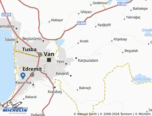 MICHELIN Karpuzalanı map - ViaMichelin