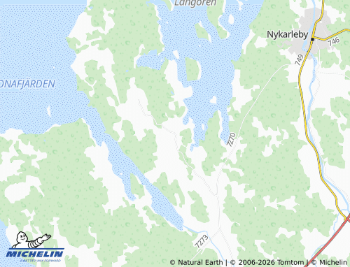 Carte MICHELIN Fågels - ViaMichelin