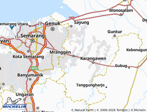 MICHELIN-Landkarte Mranggen - ViaMichelin