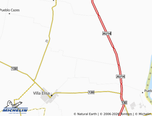 MICHELIN Hocker map - ViaMichelin