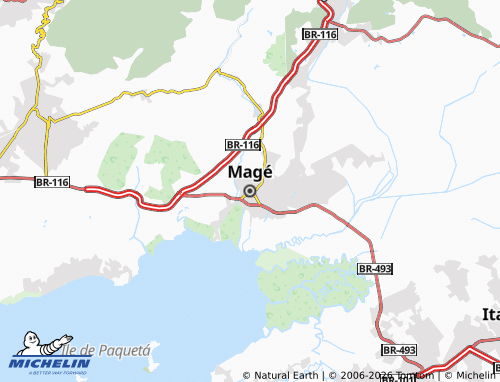Mapa MICHELIN Magé - ViaMichelin