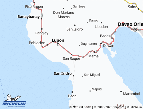 MICHELIN San Roque map - ViaMichelin