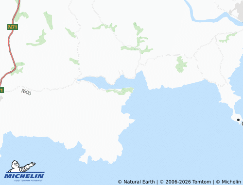MICHELIN-Landkarte Courtmacsherry - ViaMichelin