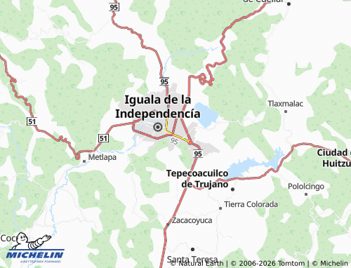 MICHELIN-Landkarte Azucenas - ViaMichelin