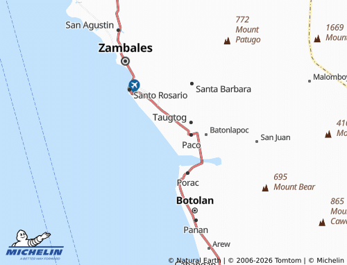 MICHELIN Beneg map - ViaMichelin