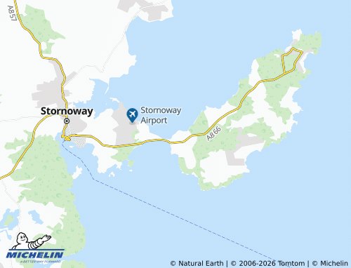 Carte MICHELIN Aignish - ViaMichelin