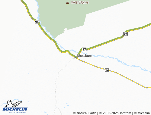 MICHELIN Mossburn map - ViaMichelin