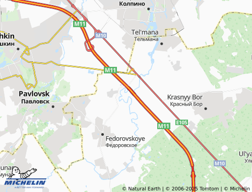MICHELIN Voyskorovo map - ViaMichelin