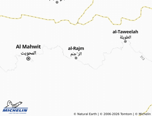 MICHELIN-Landkarte al-Rajm - ViaMichelin