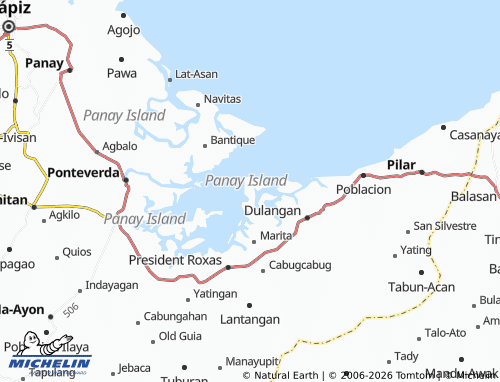 MICHELIN Pandan map - ViaMichelin