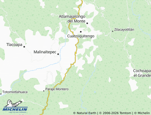 Mapa MICHELIN Mixtecapa - ViaMichelin