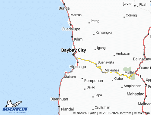 MICHELIN Poblacion Zone 15 map - ViaMichelin