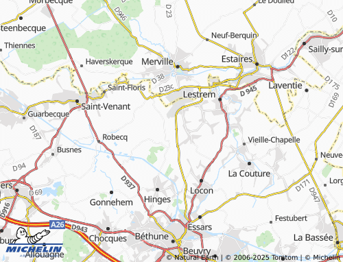 Carte MICHELIN Pacault - ViaMichelin