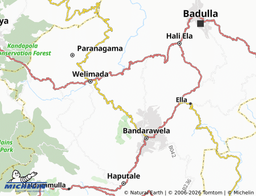 MICHELIN Kurukude map - ViaMichelin