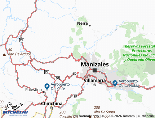 Carte MICHELIN Ciudadela la Linda - ViaMichelin