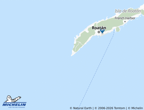 Mappa MICHELIN West Bay - ViaMichelin