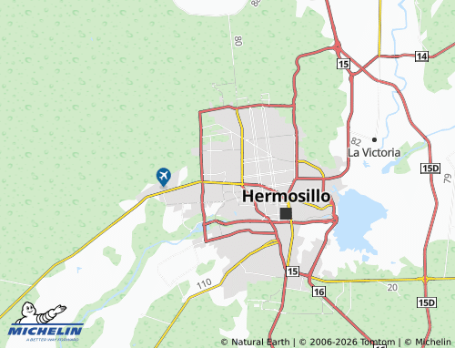 MICHELIN Los Mirasoles map - ViaMichelin