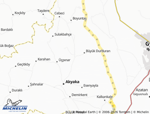 Mappa MICHELIN Küçük Durduran - ViaMichelin