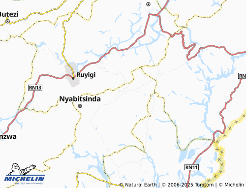 MICHELIN Bikobe map - ViaMichelin