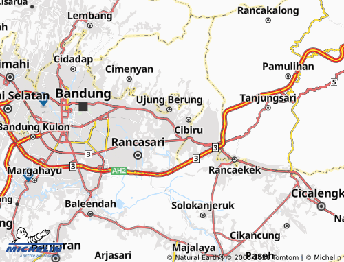Mapa MICHELIN Panyileukan - ViaMichelin