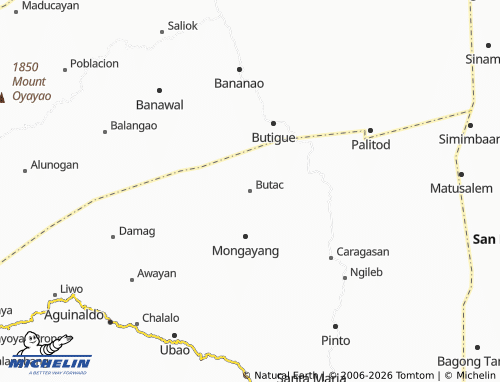MICHELIN Butac map - ViaMichelin