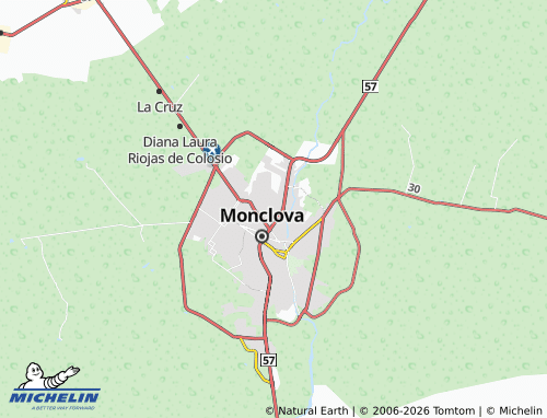 Mapa MICHELIN Fovissste - ViaMichelin