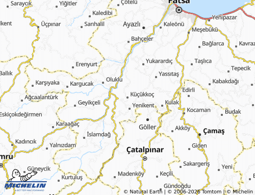 Mappa MICHELIN Küçükkoç - ViaMichelin