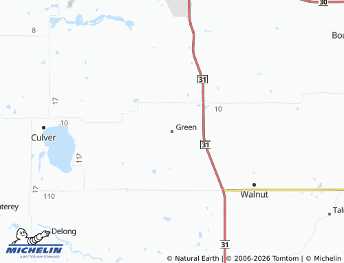 Mappa MICHELIN Green - ViaMichelin