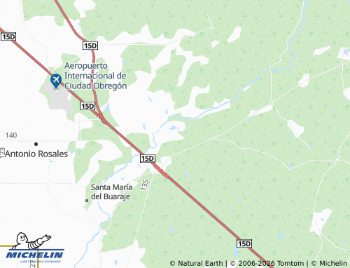 Mappa MICHELIN San José Guayparín - ViaMichelin