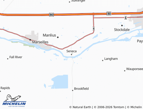 Mappa MICHELIN Seneca - ViaMichelin