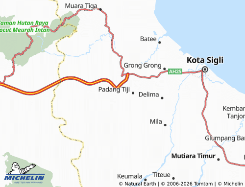 Mappa MICHELIN Geulumpang Gld - ViaMichelin