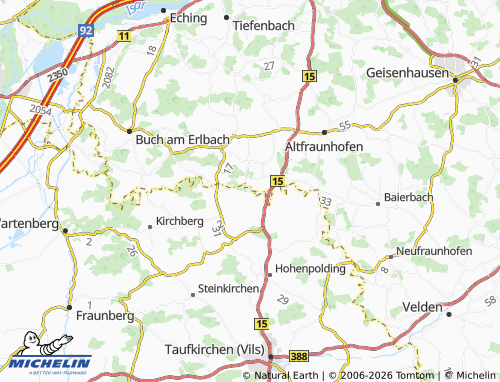 MICHELIN Reitgarten map - ViaMichelin